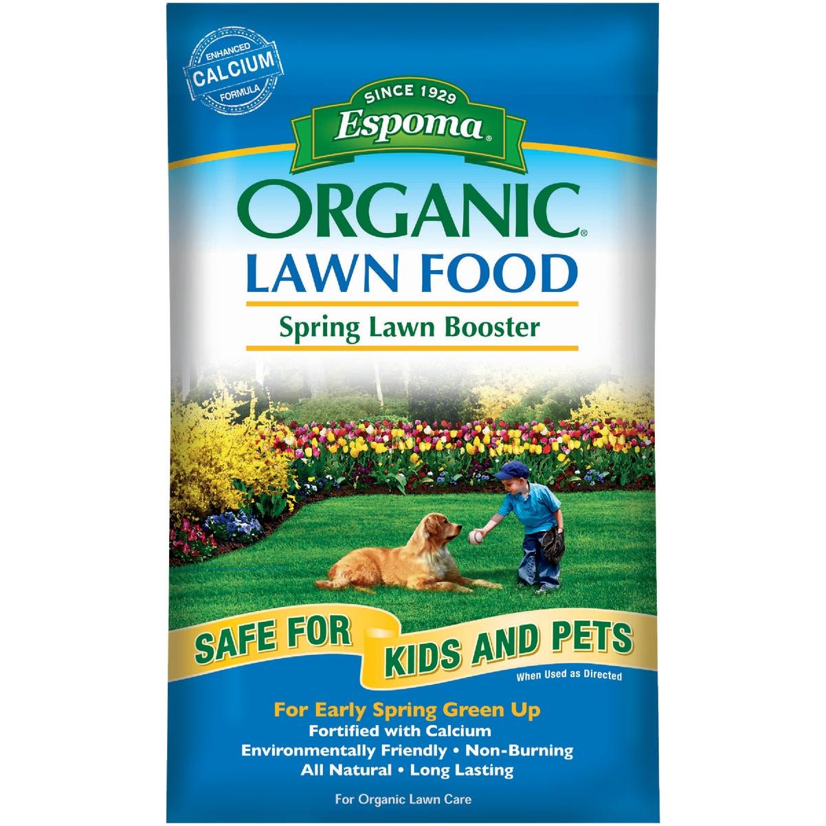 Espoma Organic 30 Lb. 5000 Sq. Ft. 9-0-0 Spring Lawn Booster Lawn Fertilizer