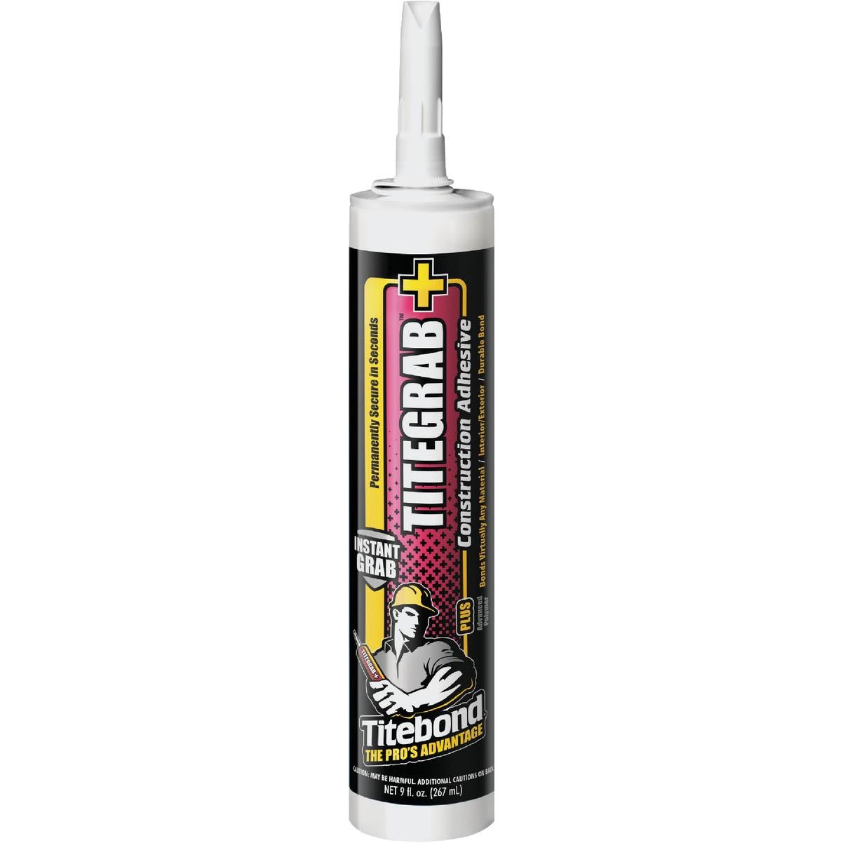 Titebond TiteGrab Plus 9.5 Oz. Advanced Polymer Construction Adhesive