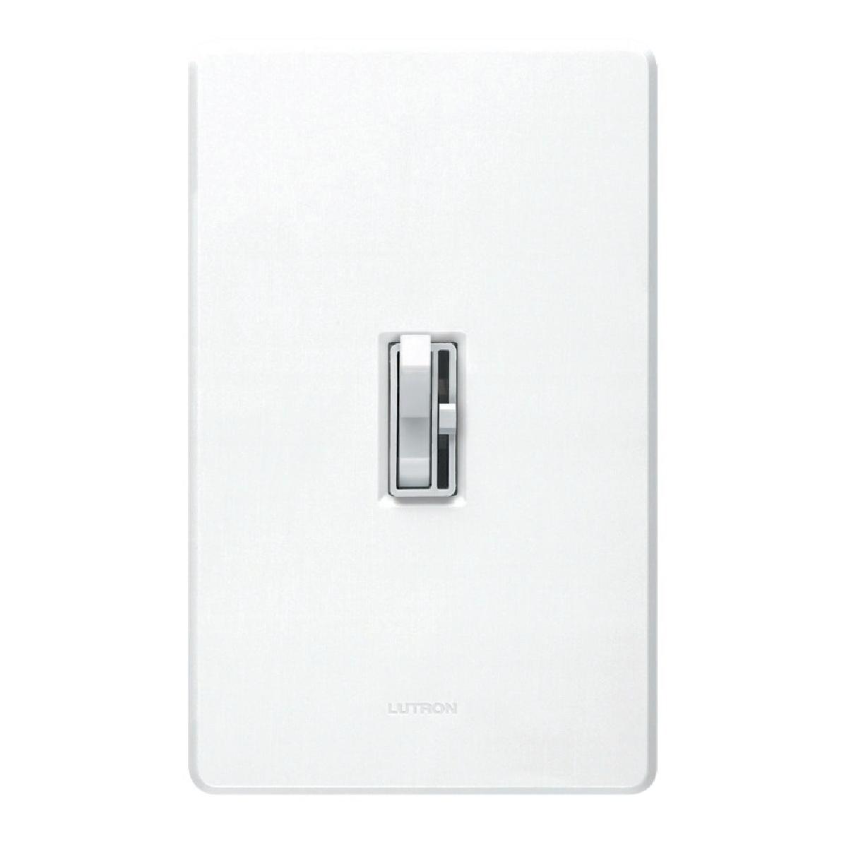 Lutron Toggler Incandescent White Preset Slide Dimmer Switch