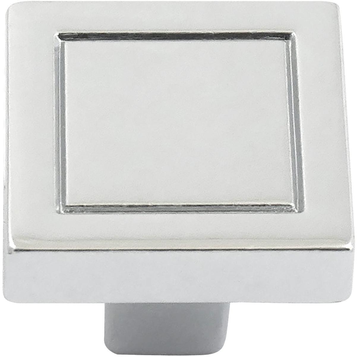 Laurey Cosmo 7/8 In. Polished Chrome Square Knob