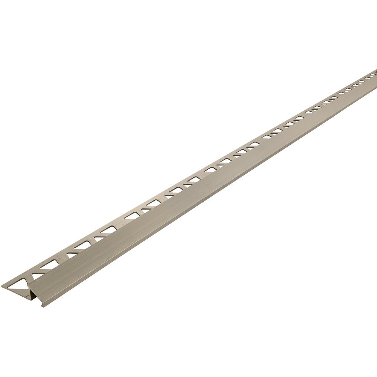 M-D Building Products 3/8 In. x 96 In. Pewter Aluminum Tile Reducer