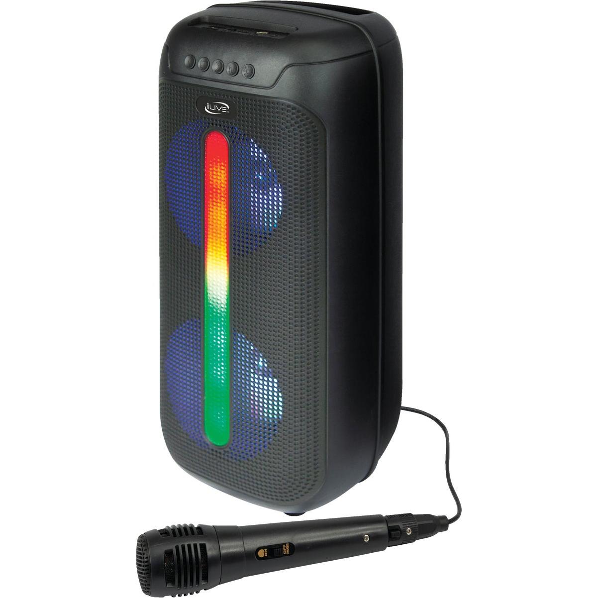 iLive Mini Lit Bluetooth Party Speaker (ISB103B)