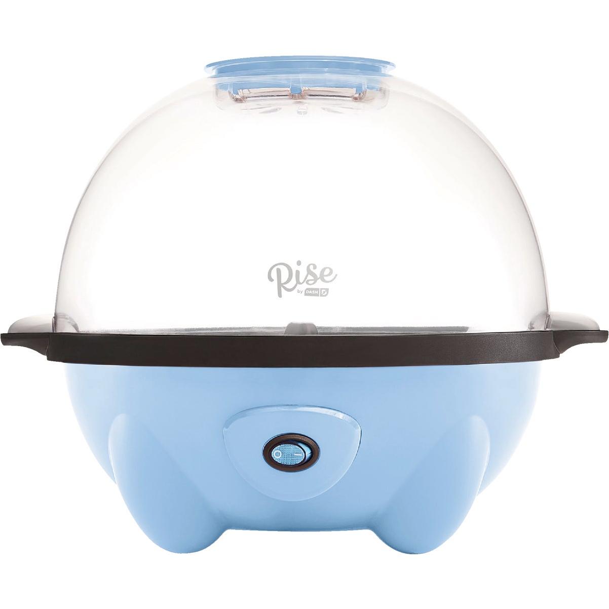 Dash Rise by Dash 4.5 Qt. Sky Blue Stirring Popcorn Popper