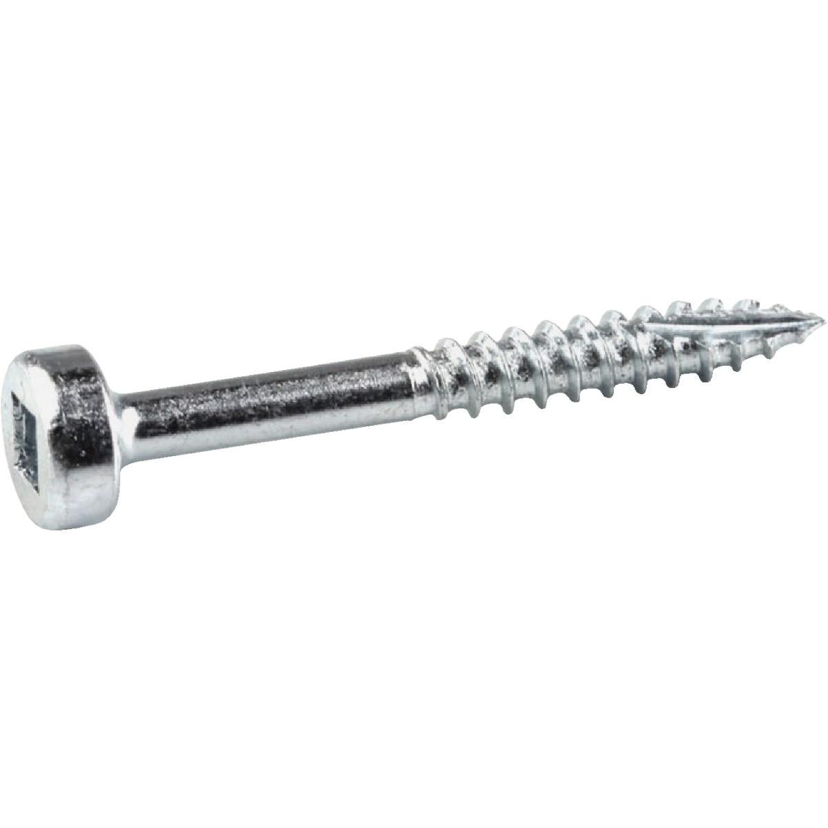 Kreg #6 x 1-1/4 In. Square Fine Thread Pan Head Zinc Pocket-Hole Screw (100 Ct.)