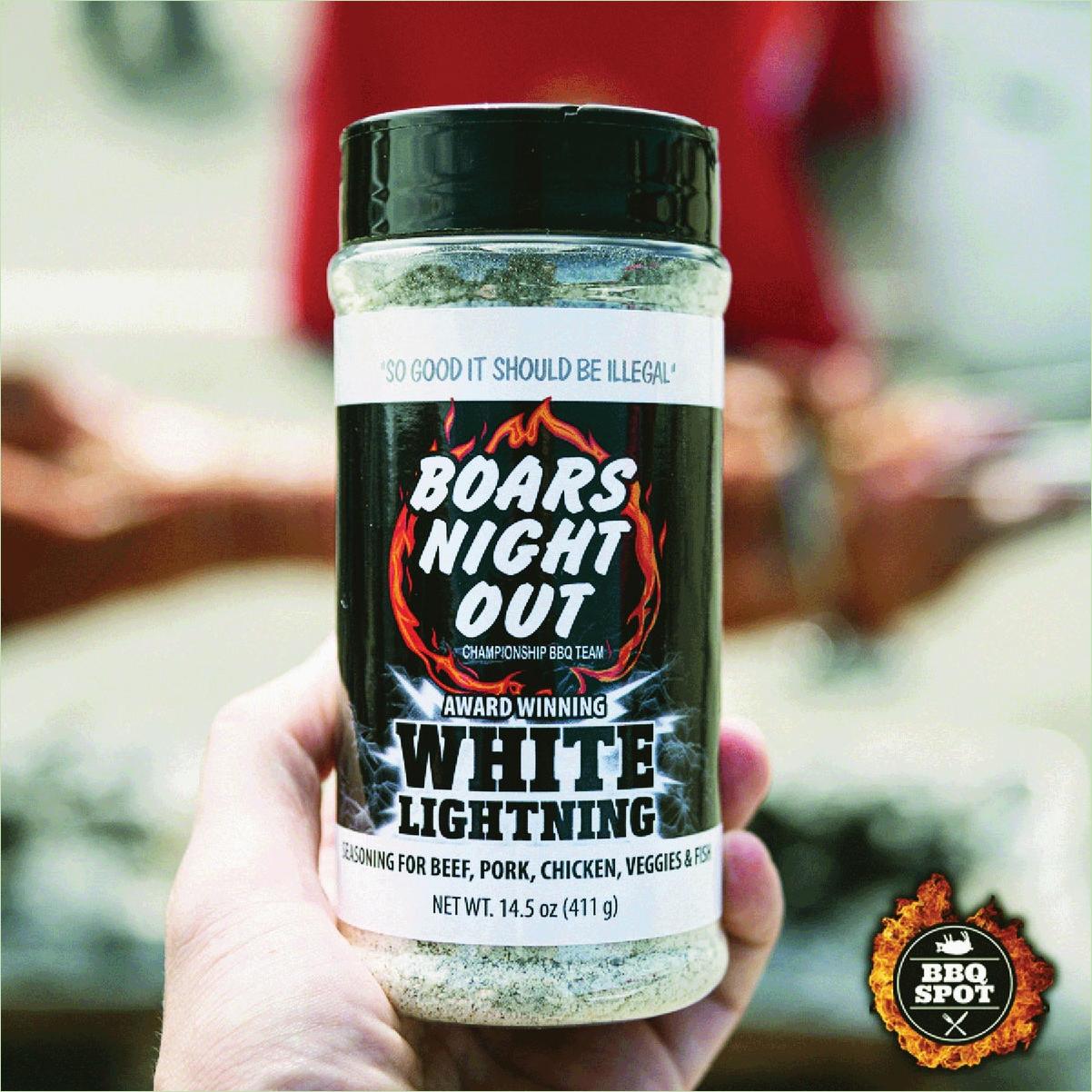 Boars Night Out White Lightning