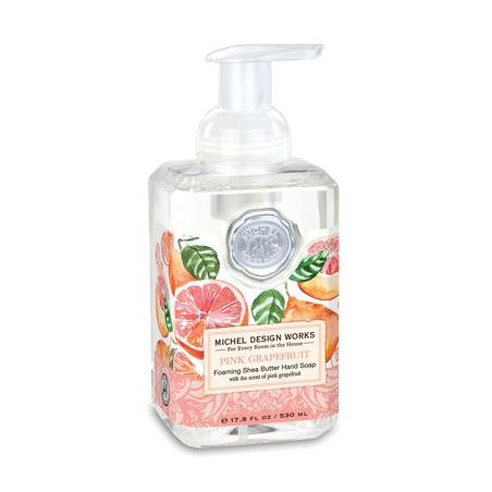 Michel Design Works Foaming Shea Butter Hand Soap 17.8 Oz. - Pink Grapefruit
