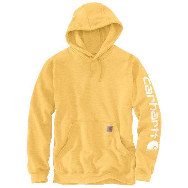 CARHARTT Men's Loose Fit Midweight Logo Hoodie