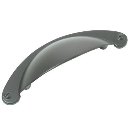 Laurey Nantucket 2-1/2 in. Matte Black Zinc Drawer Center-to-Center Pull