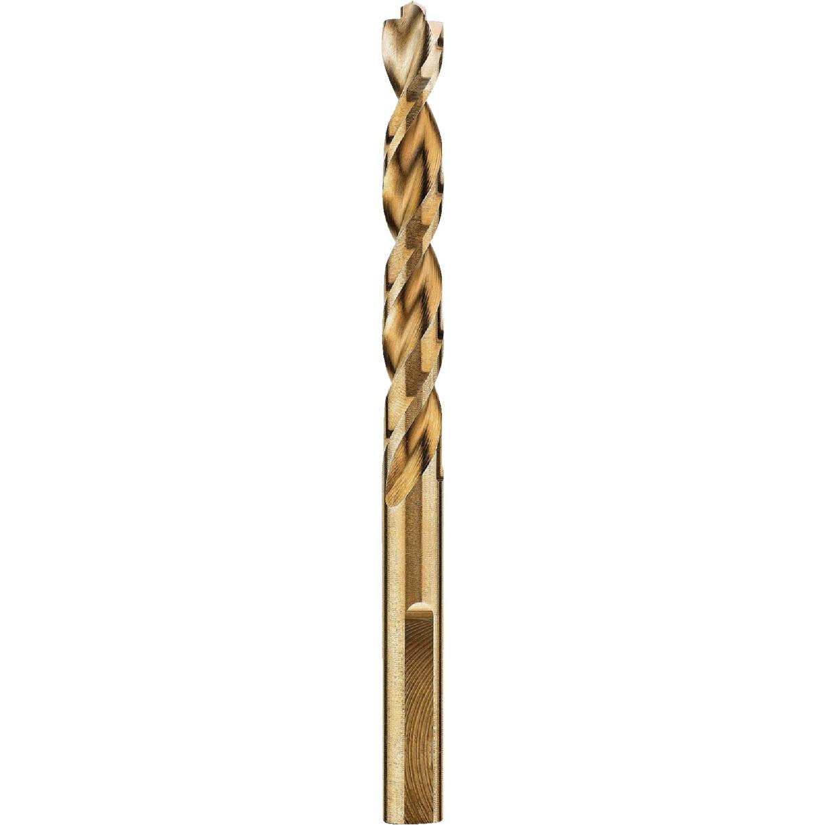 Dewalt Elite Series 3/8 In. x 5-1/10 In. Cobalt Alloy Steel Jobber Length Twist Drill Bit