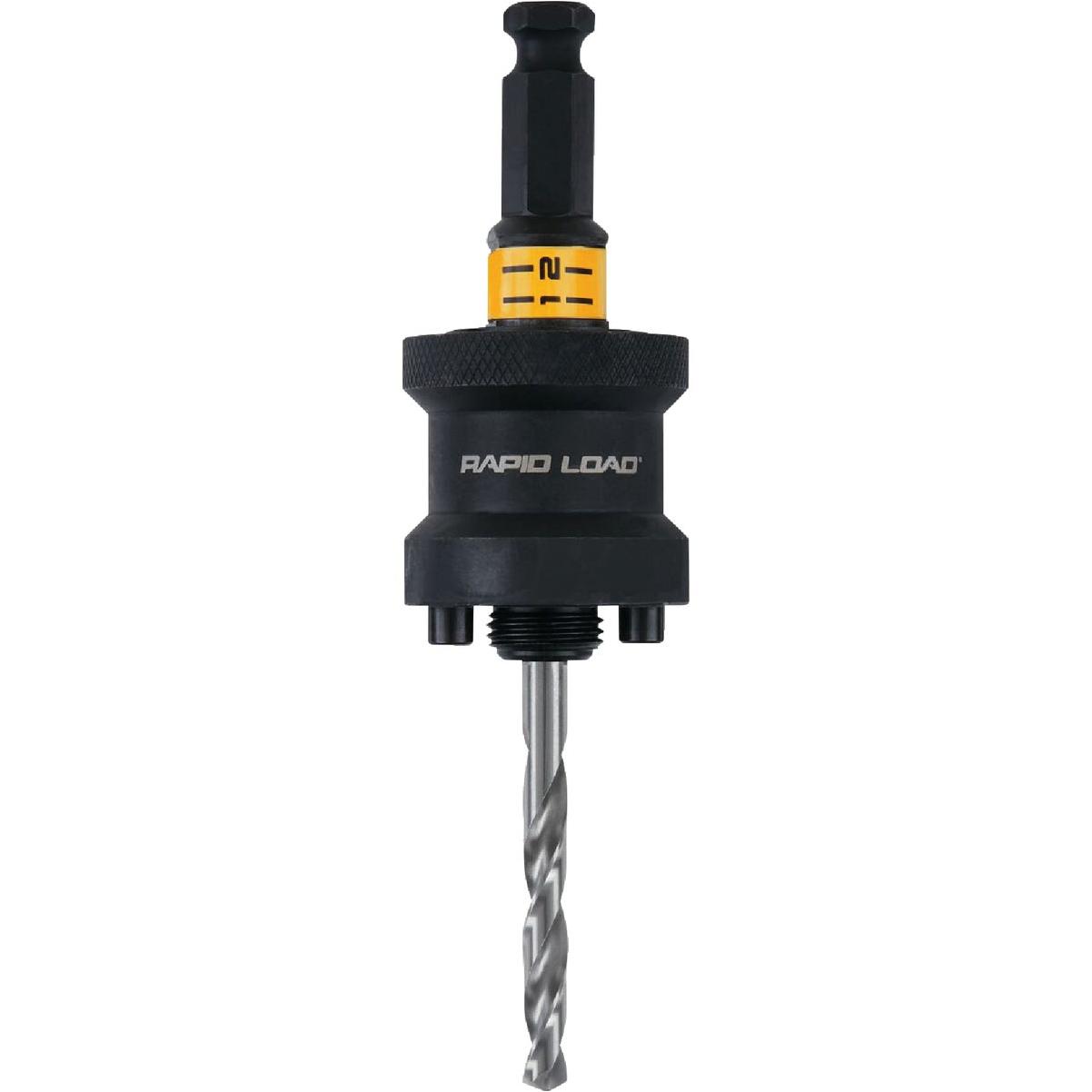 DEWALT 1-1/4 In. - 6 In. Quick Change Arbor 1/2 In. Shank Hole Saw Arbor