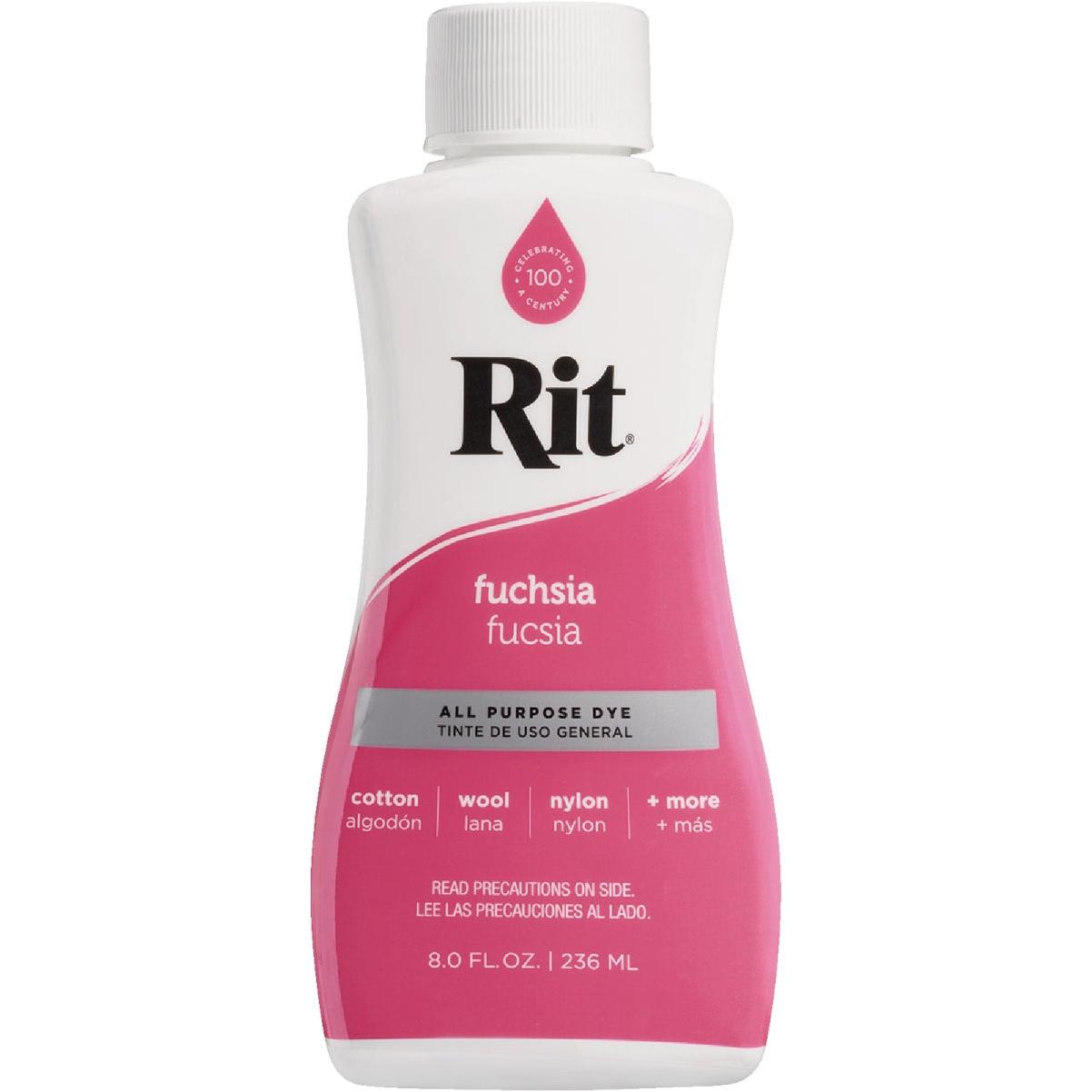 Rit 8 Oz. All Purpose Fuchsia Liquid Dye