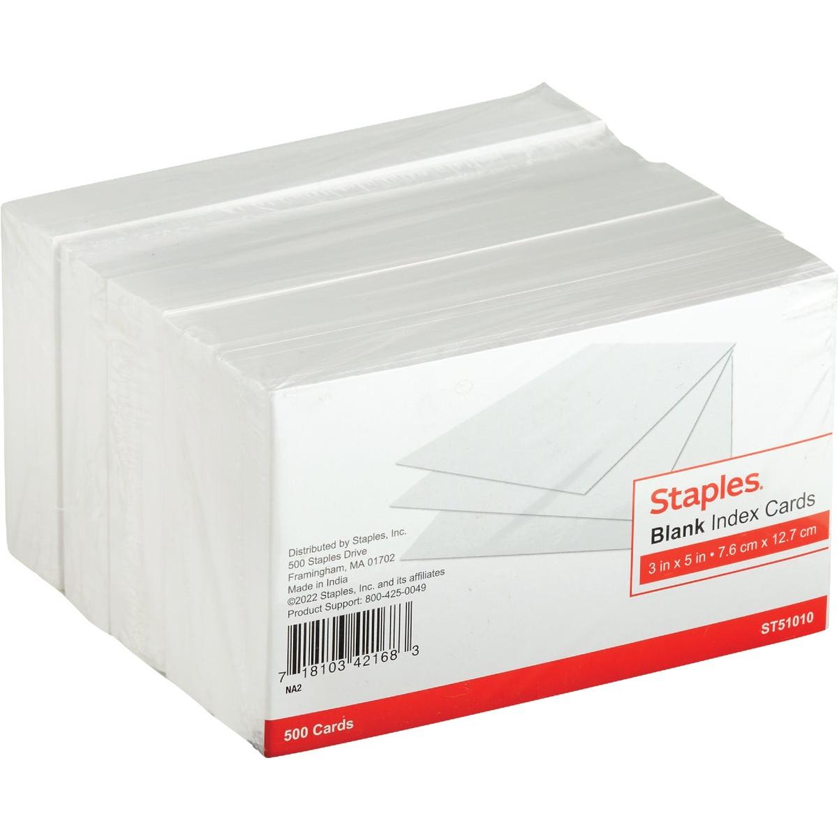 Tru Red Wire-Bound Index Cards 3x5