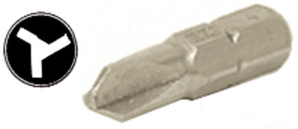 13300 No. 5 Triple Wing Tip Screwdriver Bit 1 Skinny Pack