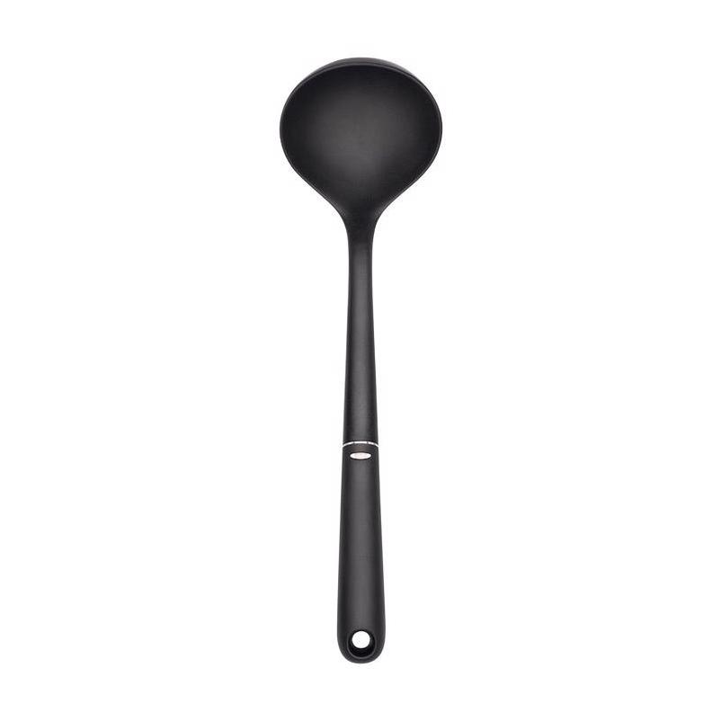 OXO Good Grips 1-1/4 in. 31 W X 11 in. 31 L Black/White Silicone Jar Spatula  Dishwasher Safe Parts O