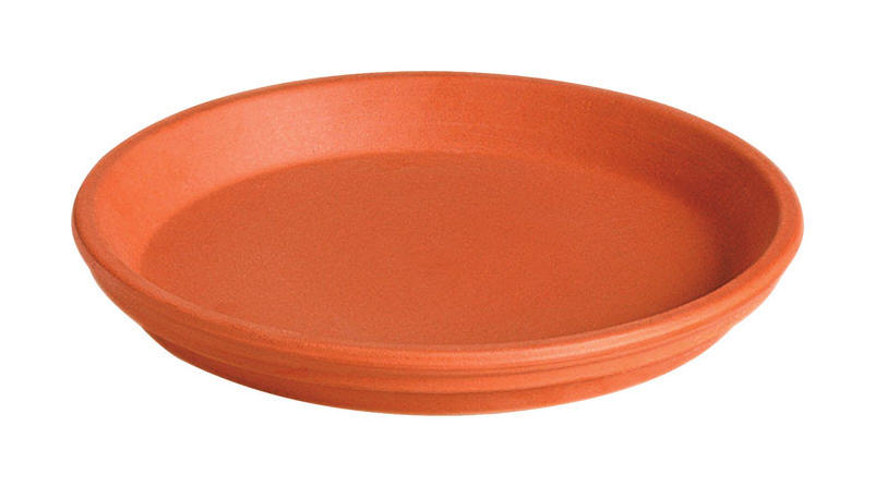 Deroma Bowl Planter, Terra Cotta Clay, 9 In.