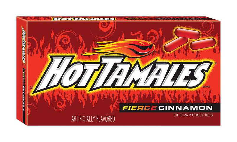 Hot Tamales Fierce Cinnamon Chewy Candy 4.25 oz