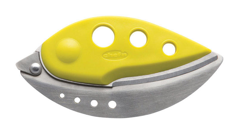 Chef'n Looseleaf Yellow ABS/Stainless Steel Kale/Herb Stripper