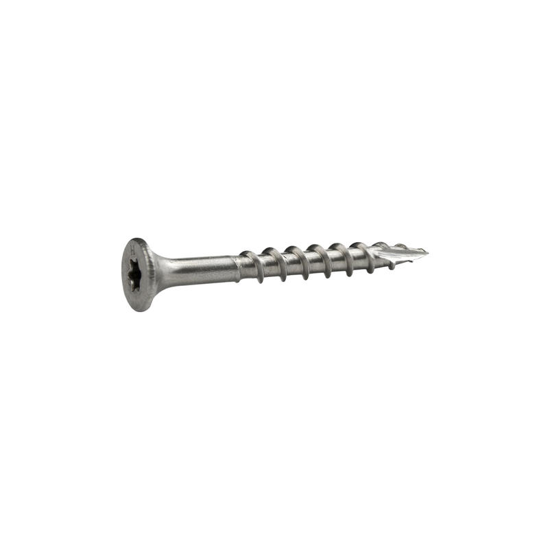 Grip-Rite 5024041 1 lb No. 8 x 1.625 in. PrimeGuard Max Star Bugle Head Deck Screws, Silver - 150 Per Pack - Pack of 6