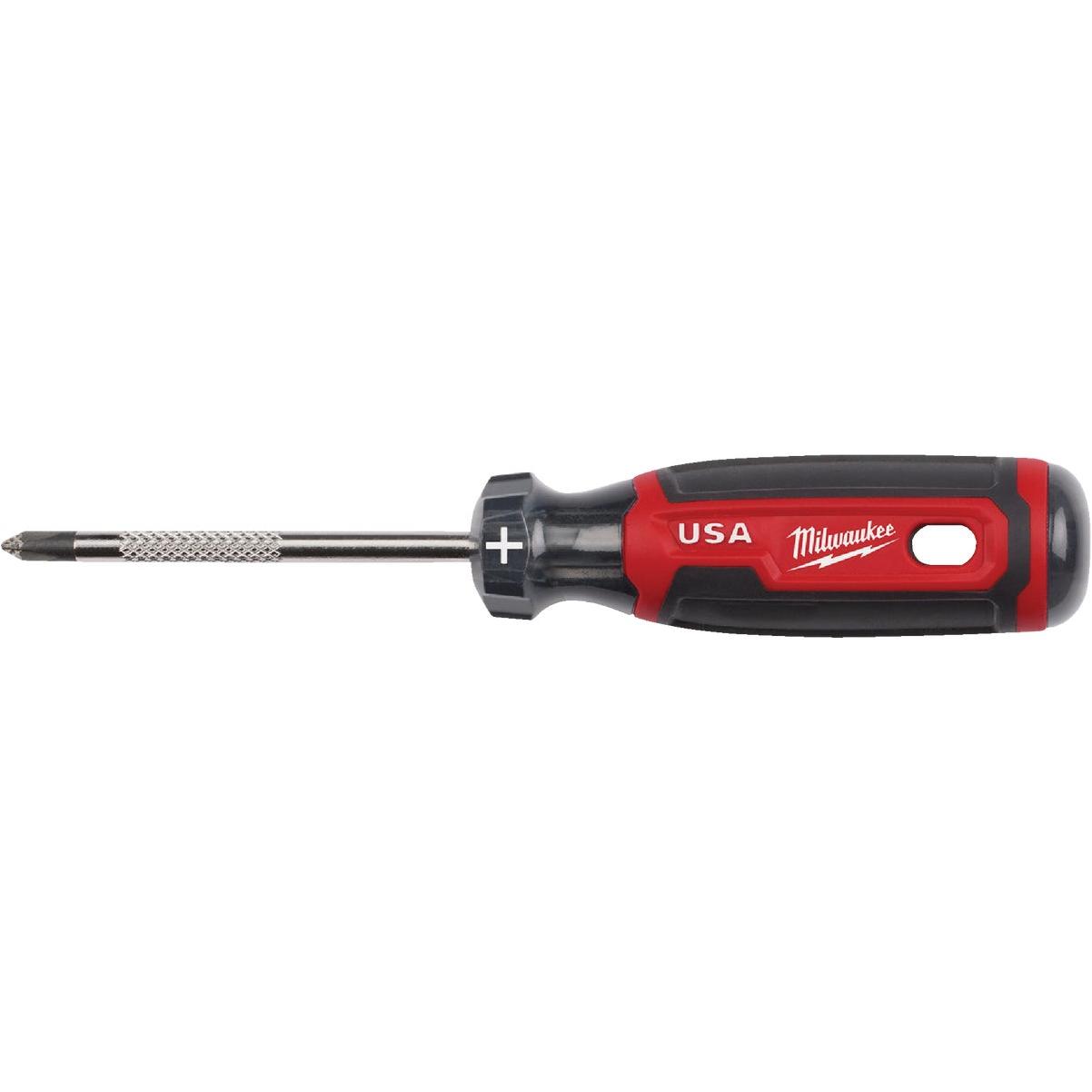 Milwaukee #1 x 3 In. Phillips Screwdriver with Cushion Grip