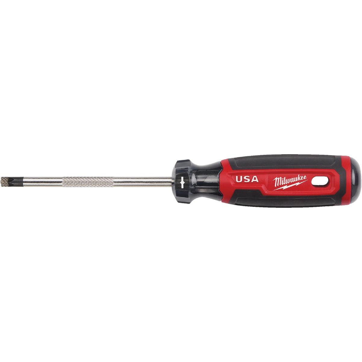 Milwaukee #2 x 4 In. ECX Cushion Grip Screwdriver (USA)