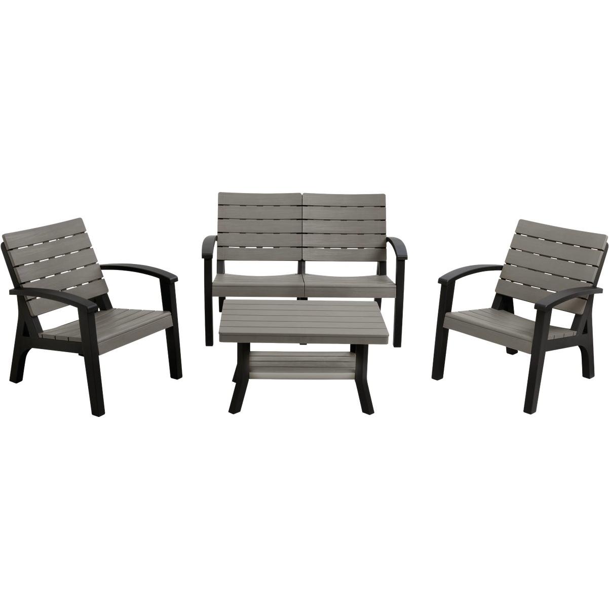 Leisure Classics Greyson 4-Piece Chat Set