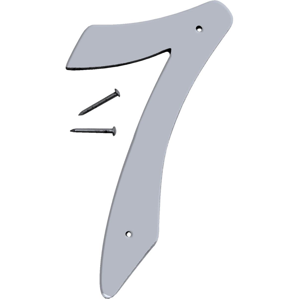Hy-Ko 4 In. Satin Nickel Number 7