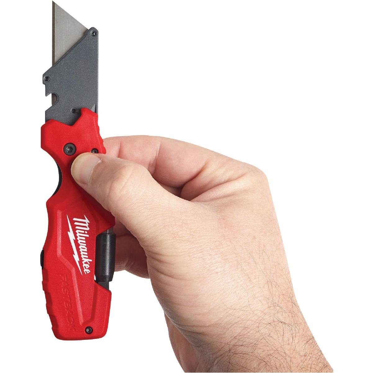 Milwaukee Fastback Folding Utility Knife Set with 25 ft. Compact Wide Blade Tape Measure