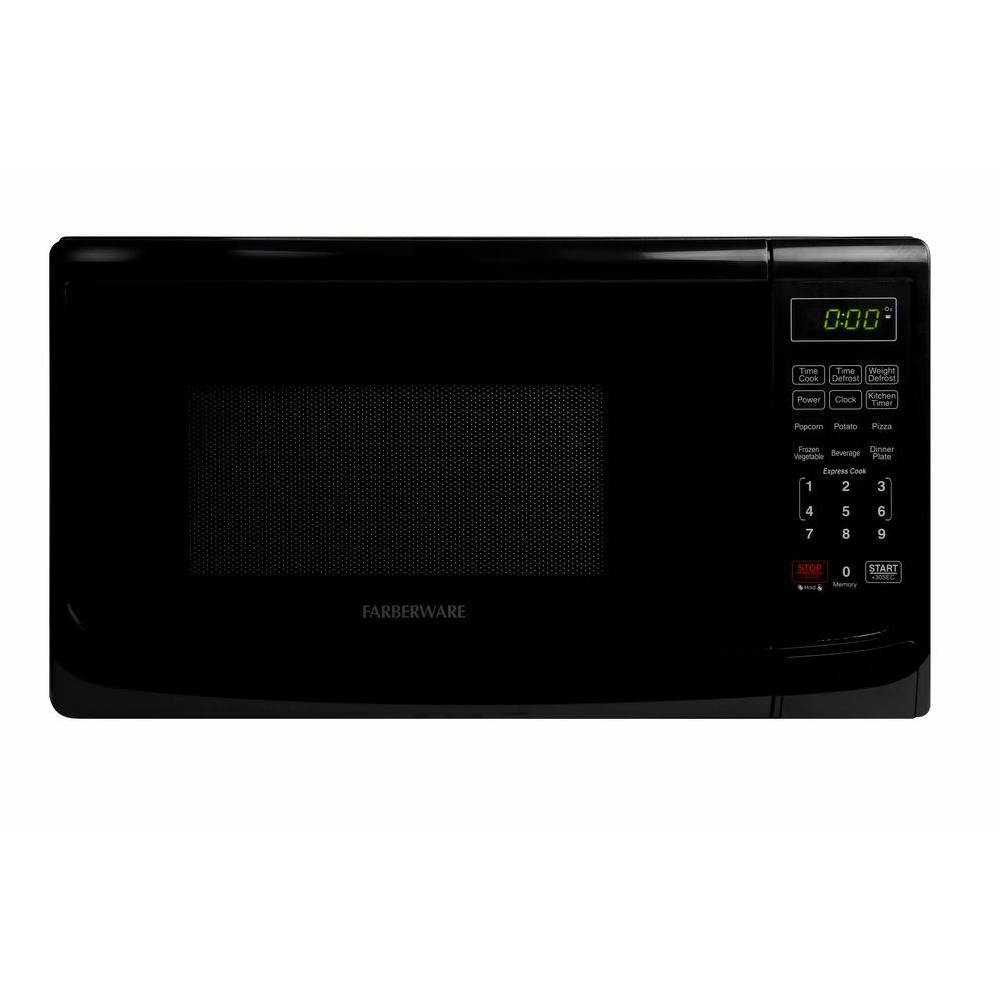 Farberware Microwave .7 CU FT Black