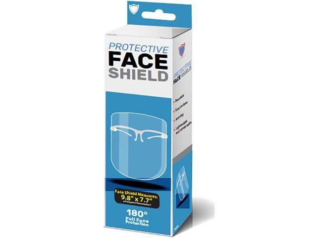 Protective Face Shield with Glasses Bulk Lot Case of 16 Hardware Hardware : Industrial Safety