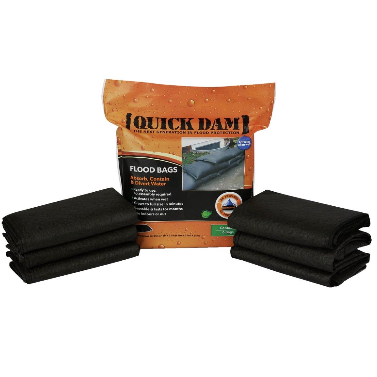 Quick Dam 5 ft. Self Activating Flood Barrier, 1 Pack