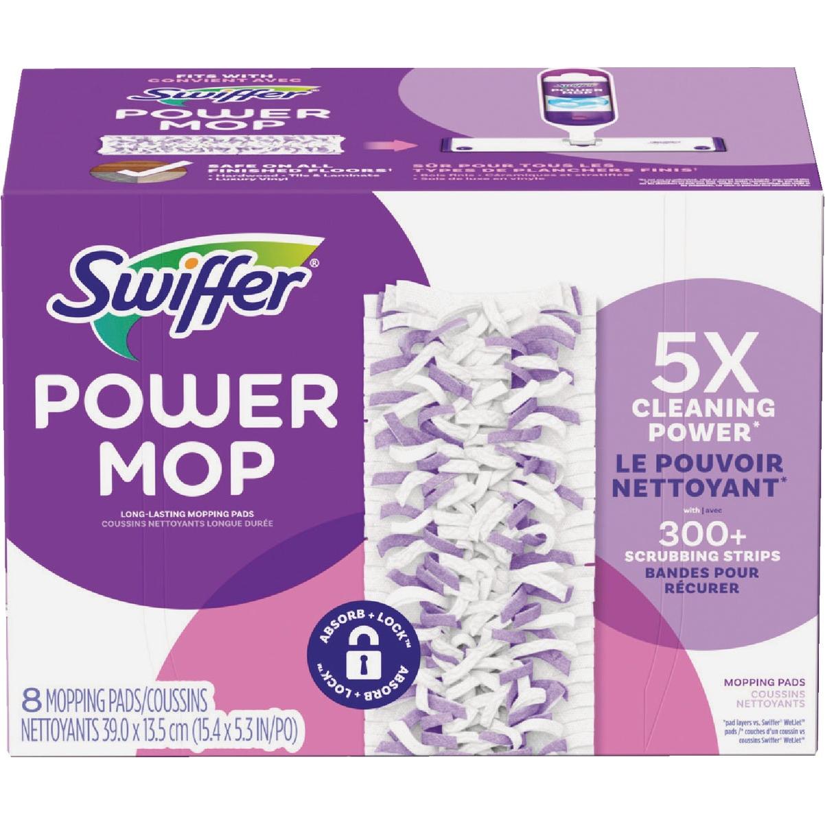 Swiffer PowerMop Multi-Surface Mopping Pad Refill (8-Count)