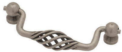 Liberty Hardware 69380 4.5 in. Pew Birdcage Pull