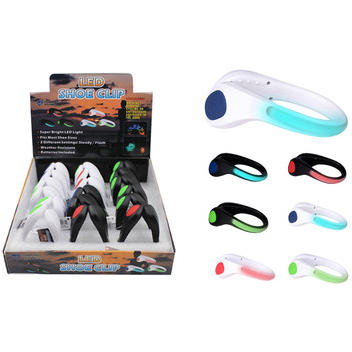 DDI 2128642 LED Safety Shoe Clips - Assorted
