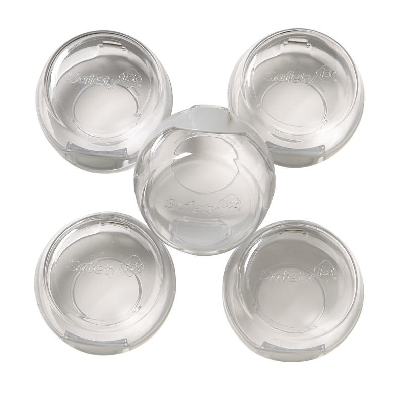 Safety 1st Clear View Plastic Stove Knob Covers (5-Pack)