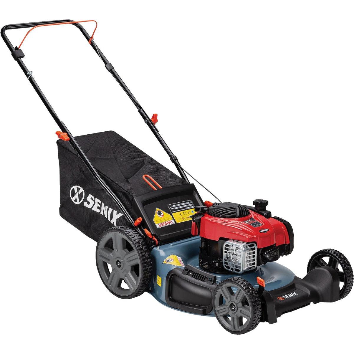 Senix 21 In. 150cc 3-In-1 Self-Propelled Gas Lawn Mower