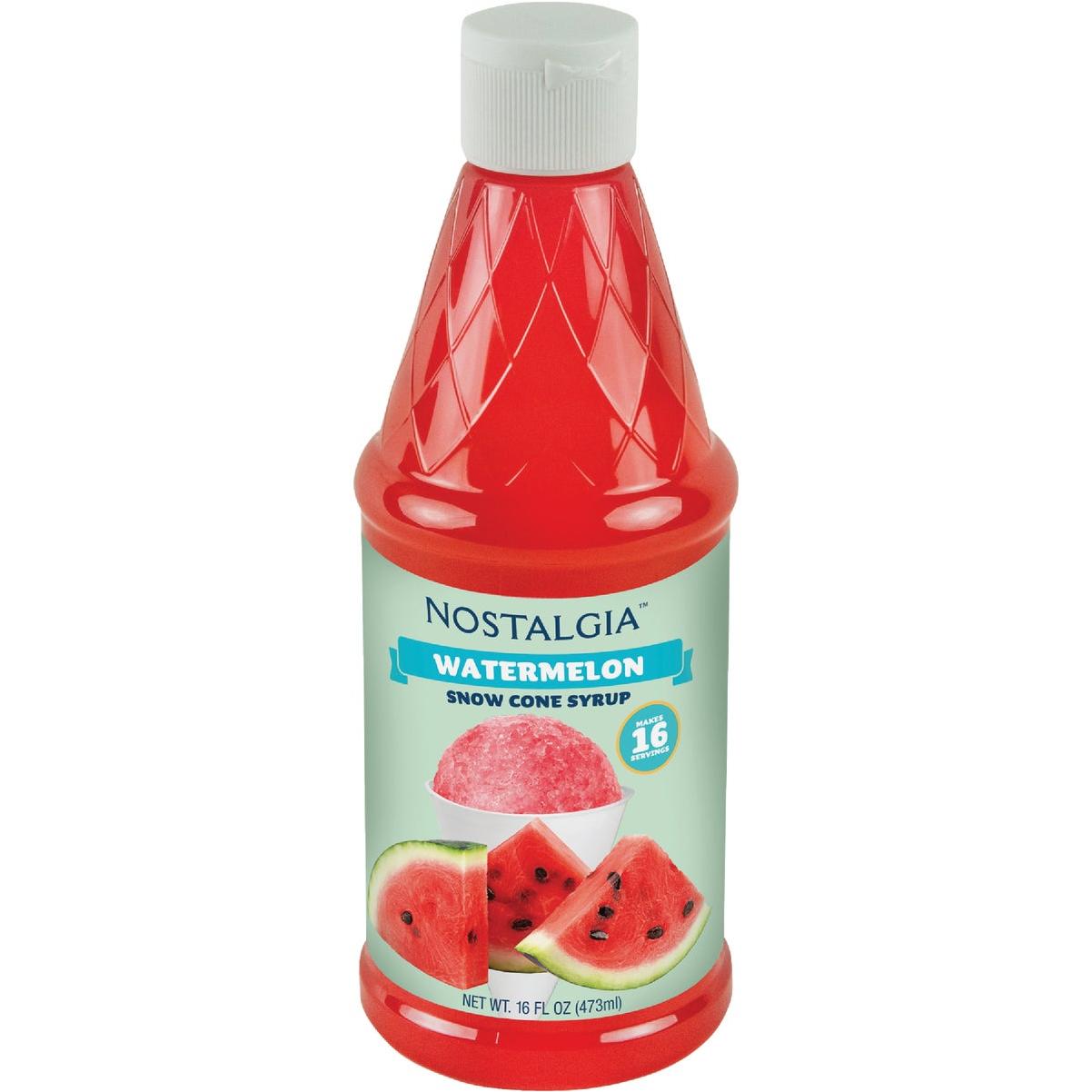 Nostalgia 16 Oz. Watermelon Snow Cone Syrup | Hammer & Wikan