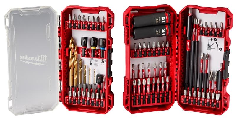 Milwaukee SHOCKWAVE Impact Duty Series 48-32-4098 Drill-Drive and Fasten  Set, 75-Piece, All-Purpose, Alloy Steel