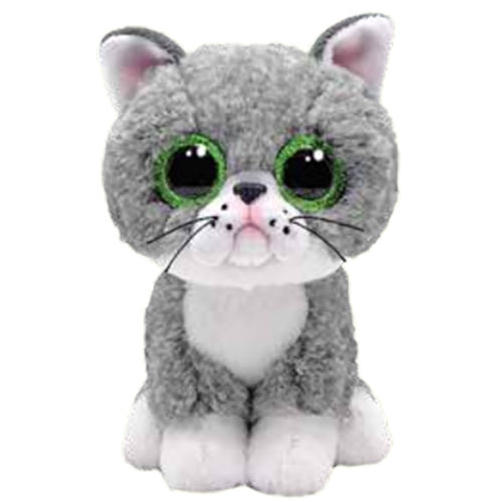 Beanie Boos Fergus the Cat Plush Glitter Eyes  – 6 Inch