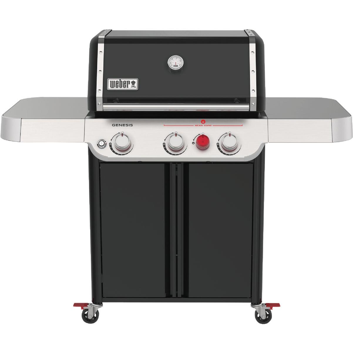 er Genesis E325 3Burner Liquid Propane Gas Grill, Black Sheraton Mall