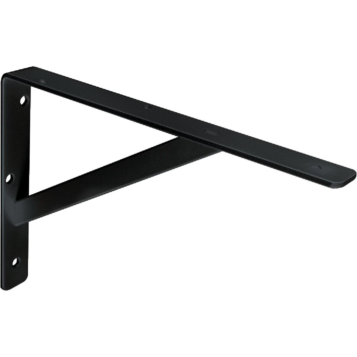 Knape & Vogt 208 Series 16 In. Black Super Duty L-Bracket