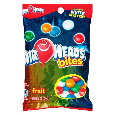 Airheads Bites Fruit Flavored Chewy Candy  6 Oz.