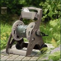 Suncast SFB200B 225 Ft. Capacity Hosemobile Garden Hose Reel Cart, Bronze  And Taupe