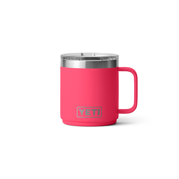 YETI 35 oz mug Power Pink STRAW LID Rambler Mug Cup Handle Limited