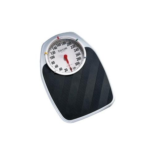 Taylor Analog Black Bathroom Scale