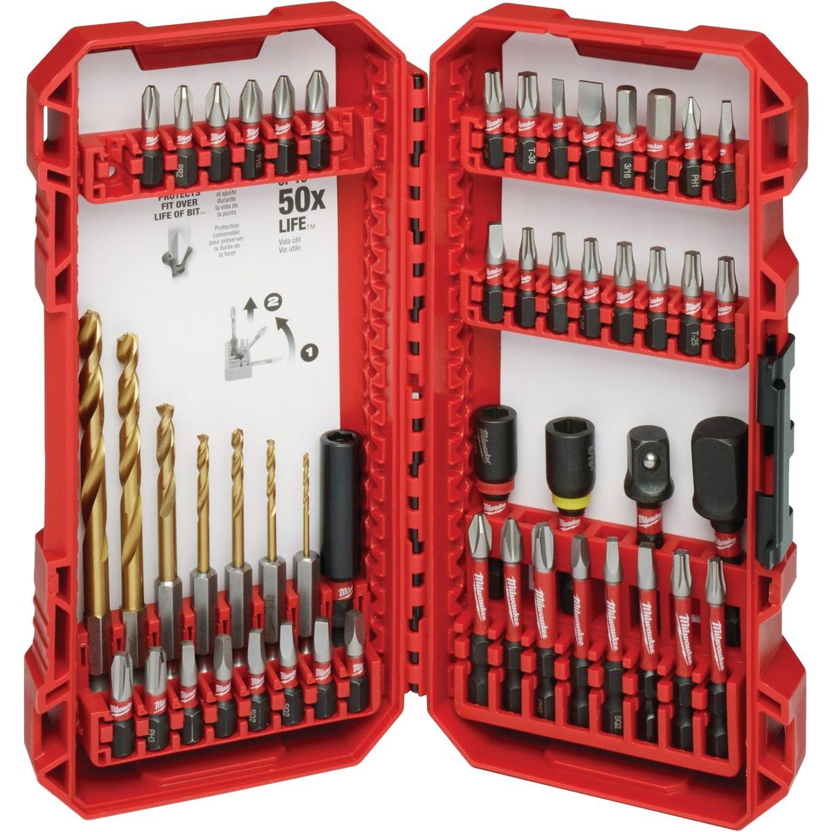Milwaukee SHOCKWAVE Impact Duty Drill & Drive Set (50-Piece)