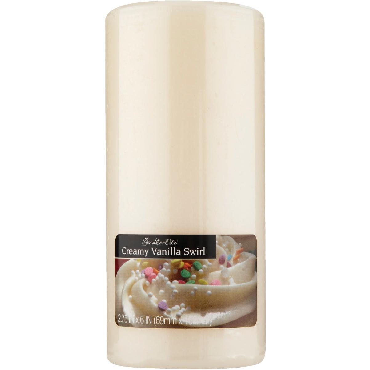 CANDLE LITE EDES - ROUND - 2.75 - CREAMY VANILLA