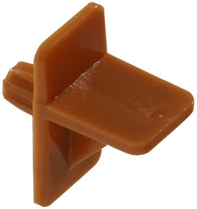 853021 Plastic Shelf Support, Tan