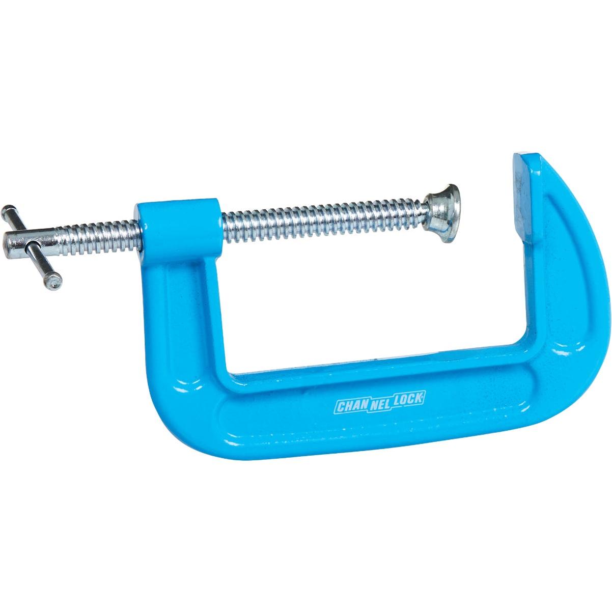 4 Inch C-clamp With 800 Lb Clamping Force - Durable Cast Iron Construction
