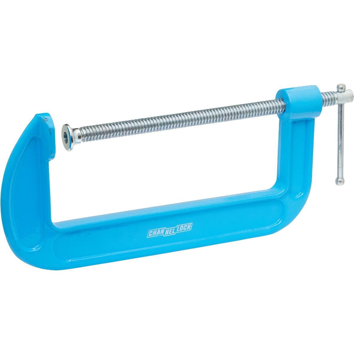 8 Inch C-clamp With 4 Inch Throat Depth And 1000 Pound Clamping Force