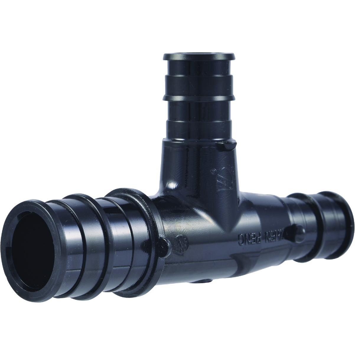 SharkBite 3/4 In. x 1/2 In. x 1/2 In. Poly Reducing PEX-A Tee (5-Pack)